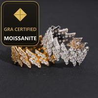 USA Stock Hip Hop Jewelry Men Moissanite Diamond Ring 925 Sterling Silver Iced Out Ring Pass Diamond Tester Rapper Diamond Ring — gra certified moissanite seal v2