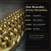 Cuban link width guide — which mm width fits your look — Showtime Gems
