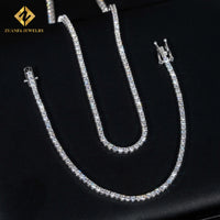 Moissanite Tennis Bracelet — 2mm D-VVS1, GRA-Certified (925 Sterling Silver)