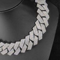 7-Row Iced CZ Cuban Chain — 30mm Statement
