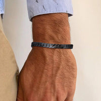 Gothic Cuban Bracelet — Flat Miami Curb Stainless Steel (Gold / Silver / Black)
