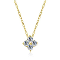 Dainty Moissanite Pendant Necklace — 0.4ct D-VVS1, GRA-Certified (925 Silver)