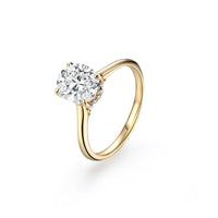 Oval-Cut Moissanite Ring — 2ct D-VVS1 (925 Sterling Silver)