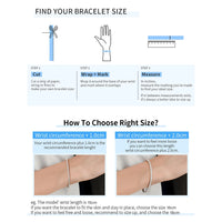 KNOBSPIN 3 Claw Moissanite Tennis Bracelet 3mm GRA Certified Diamond Bracelet Chain s925 Sterling Silver Bracelets for Women Man