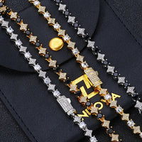 Iced-Out Tennis Chain — 6mm CZ Sparkle, 18K Gold-Plated (Necklace & Bracelet)