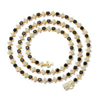 Iced-Out Tennis Chain — 6mm CZ Sparkle, 18K Gold-Plated (Necklace & Bracelet)