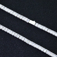 Star-Link Iced CZ Tennis Bracelet — 3mm Dainty (White Gold-Plated)