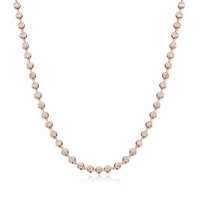Full Moissanite Tennis Necklace — 3mm D-Color, GRA-Certified (925 Silver)