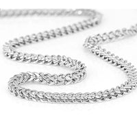 Foxtail Franco Chain Necklace — Gold-Plated Non-Tarnish Stainless Steel