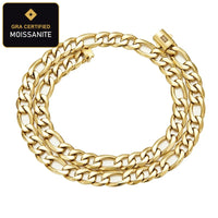 Figaro Chain Necklace detail