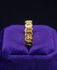 Cuban Link Ring 8mm — Showtime Gems