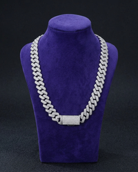 Prong-Set Iced CZ Cuban 16mm — Showtime Gems