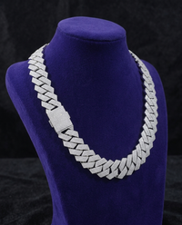 7-Row Iced CZ Cuban 30mm — Showtime Gems