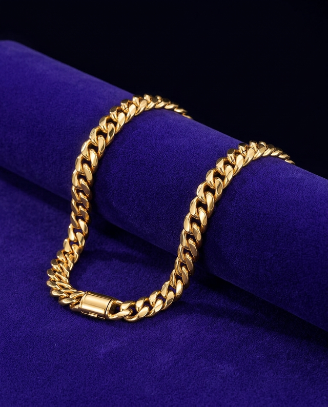 Cuban Link Bracelet 8-14mm PVD — Showtime Gems