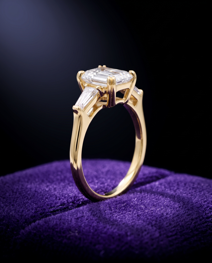 Moissanite Rings